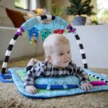 Baby Einstein 3-In-1 Activity Play Gym & Take-Along Toy Bar Ages 0+ Months