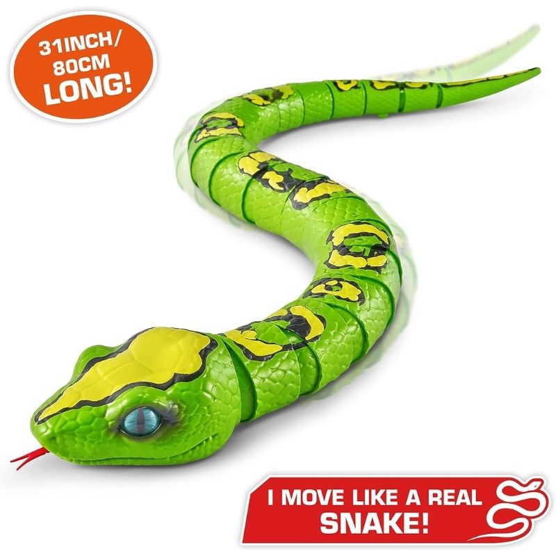 Robo Alive King Python By ZURU Robotic Snake Toy-3 Years+ Age