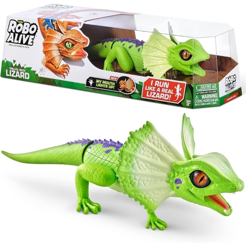 Robo Alive Lurking Lizard Series 3 By ZURU Toy-3 Years+ Age